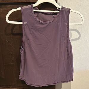 Lululemon cropped running tank